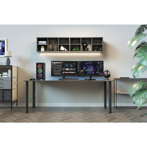 Corsair 2000D RGB AIRFLOW, Small Form Factor (SFF), PC, Black, Mini-ITX, Mesh, Multi