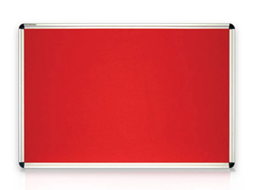 Bestboard 900 X 900mm - Burgundy -Felt Pinning Board