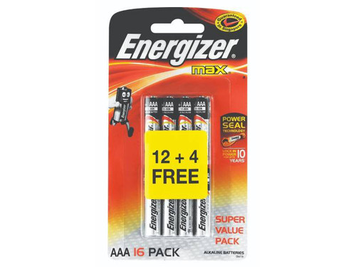 Energizer Max AAA 16 pack