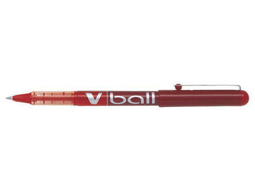 Pilot BL-VB7 RED FINE METAL TIP R/BALL - Box-12 Pilot BL-VB7 RED FINE METAL TIP R/BALL - Box-12