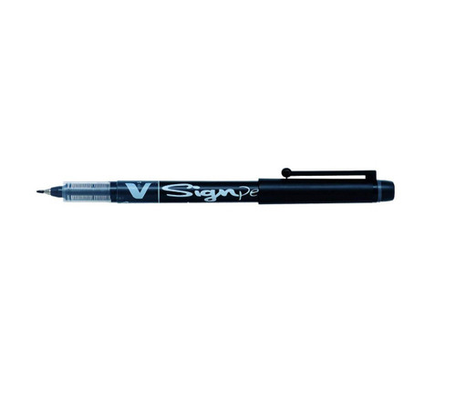 Pilot SW-VSP MED LIQUID INK SIGN PEN BLACK