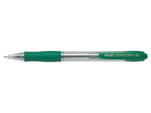 Pilot BPGG-8R-M- Supergrip G Medium B/Pen Green
