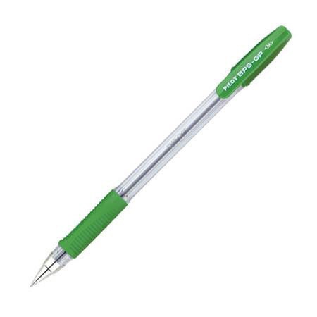 Pilot BPS-GP-M MEDIUM GREEN RUB GRIP B/PEN