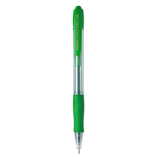Pilot BP-GP-10RM SUPER GRIP GREEN B/PEN