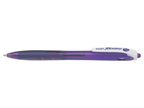 Pilot BPRG 10RM REX GRIP MED RETRAC VIOLET