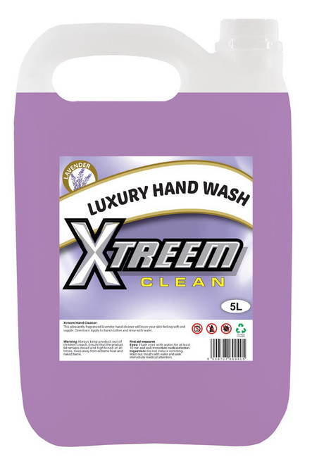 Xtreem Clean Luxury Handwash Lavender 5 Litre - Each Xtreem Clean Luxury Handwash Lavender 5 Litre - Each
