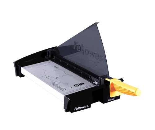 Quality stainless steel blade cuts up to 10 sheets at one time