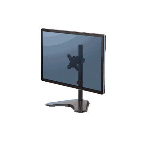 Holds monitors up to 32” (81.28cm) and weighing up to 8kg. Holds monitors up to 32” (81.28cm) and weighing up to 8kg.