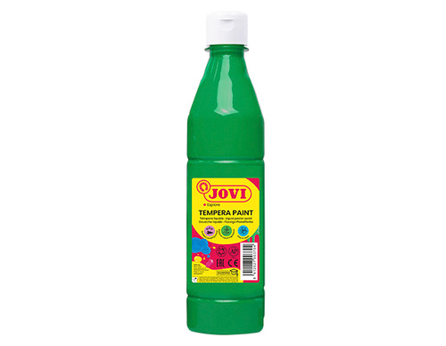 JOVI Tempera Poster Paint 500 ml - Medium green-JOV50617