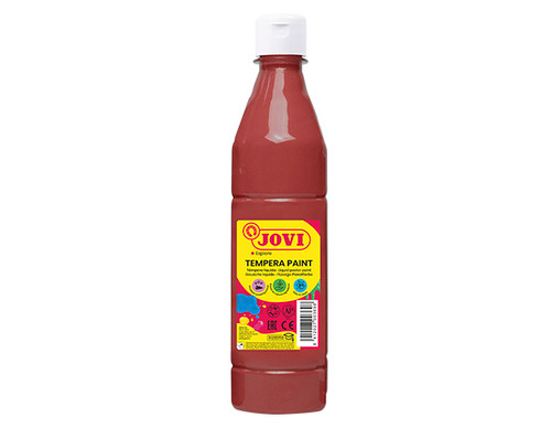JOVI Tempera Poster Paint 500 ml - Brown-JOV50612