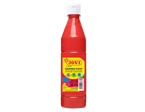 JOVI Tempera Poster Paint 500 ml - Red-JOV50607