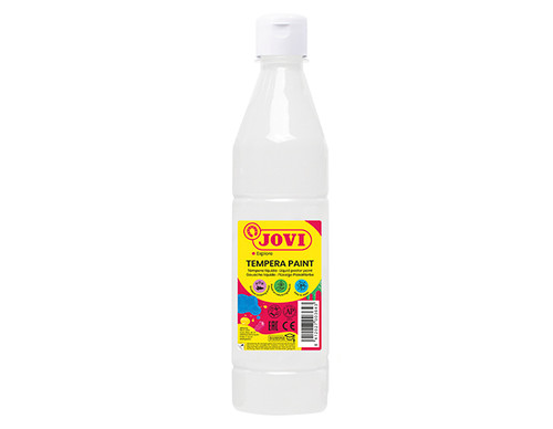 JOVI Tempera Poster Paint 500 ml - White-JOV50601