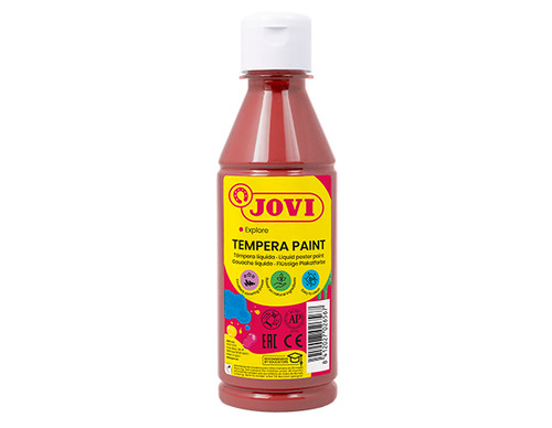 JOVI Tempera Poster Paint 250 ml - Brown-JOV50212