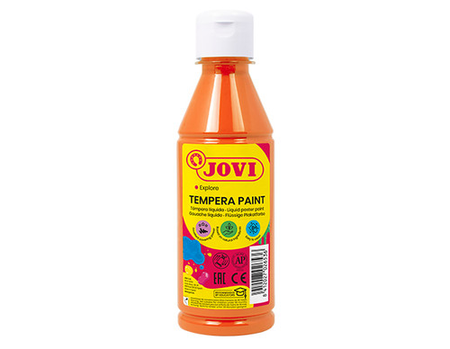 JOVI Tempera Poster Paint 250 ml - Orange-JOV50206