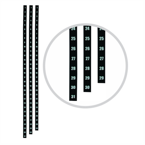 Part - Year Planner Date Strips (900mm) Part - Year Planner Date Strips (900mm)