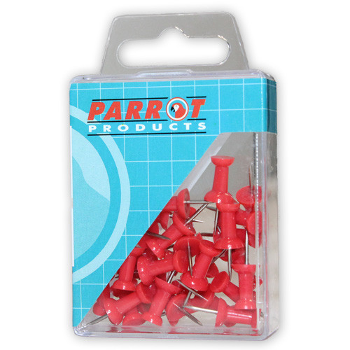 Push Pins (Boxed 30 - Red) Push Pins (Boxed 30 - Red)
