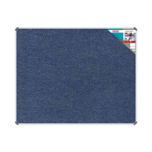 Bulletin Board Ribbed Aluminium Frame (1500x1200mm - Denim) - BD0660C Bulletin Board Ribbed Aluminium Frame (1500x1200mm - Denim) - BD0660C