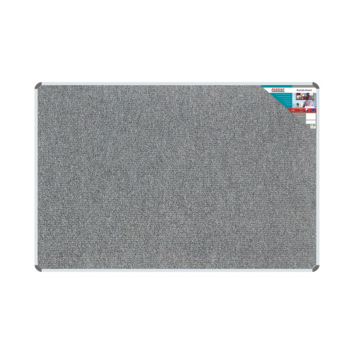 Bulletin Board Ribbed Aluminium Frame (1800x1200mm - Laurel) - BD0668X Bulletin Board Ribbed Aluminium Frame (1800x1200mm - Laurel) - BD0668X