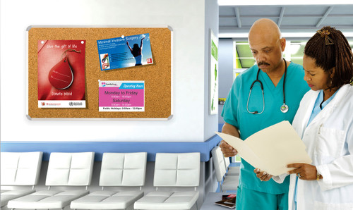 Info Board (Aluminium Frame - 900*900mm - Green) - BD0728G Info Board (Aluminium Frame - 900*900mm - Green) - BD0728G