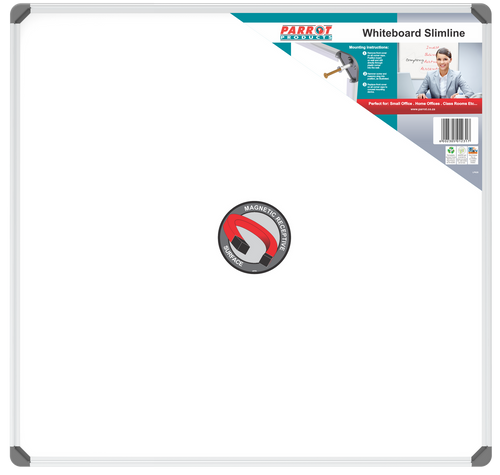 Slimline Magnetic Whiteboard (900*900mm) Slimline Magnetic Whiteboard (900*900mm)