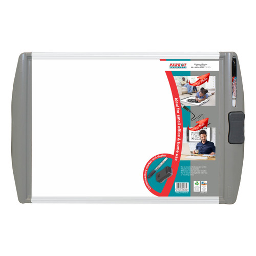 Slimline Non-Magnetic Whiteboard (600*450mm - Retail) - BD1520A
