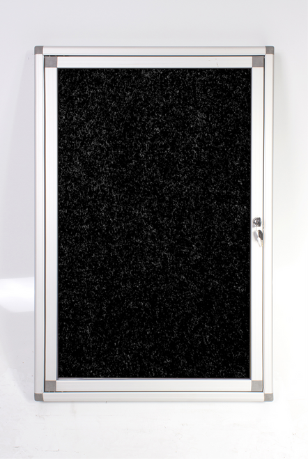 Hinged Pinning Display Case (900*600mm - Black) - BD3825B Hinged Pinning Display Case (900*600mm - Black) - BD3825B
