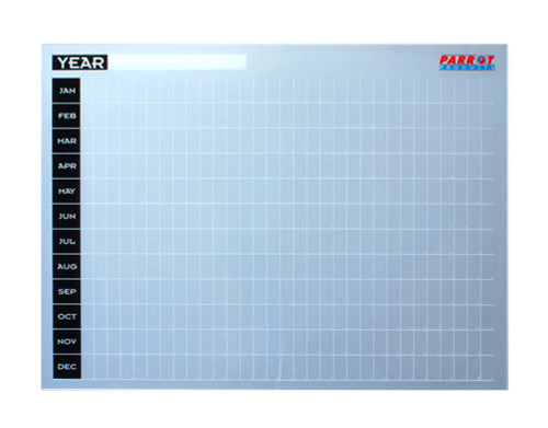 Cast Acrylic Yearly Planner (Cast Acrylic - 600 x 450mm) - BD7127 Cast Acrylic Yearly Planner (Cast Acrylic - 600 x 450mm) - BD7127