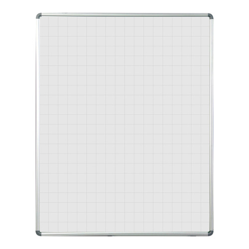 Educational Board Magnetic Whiteboard (1220*920 - Grey Squares - Side Panel - Option A) - ED1268A Educational Board Magnetic Whiteboard (1220*920 - Grey Squares - Side Panel - Option A) - ED1268A