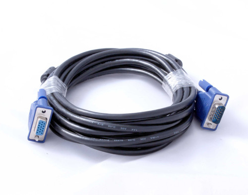 Cable - 15 Pin Male To Female VGA (5M) Cable - 15 Pin Male To Female VGA (5M)