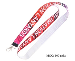 Lanyard Single Side Sub with LobsterRing - GSR - LAN003