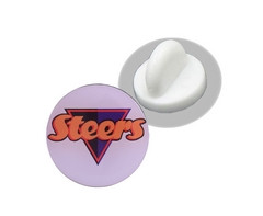 Clutch Lapel Badge - STD Size (20mm x 20mm) - GSR - LAPEL-C_20x20Rd