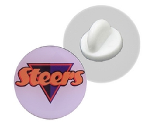 Clutch Lapel Badge - STD Size (30mm x 30mm) - GSR - LAPEL-C_30x30Rd