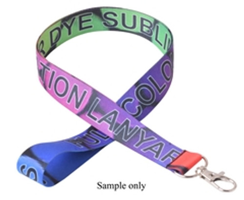 Sample-Lanyard Double Side Sub with LobsterRing - GSR -Sample-LAN005 Sample-Lanyard Double Side Sub with LobsterRing - GSR -Sample-LAN005