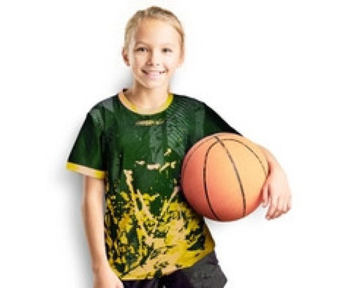 Custom Kids 9-10 - Crew Neck Sub T-Shirt - GSR - SubShirt002_9-10