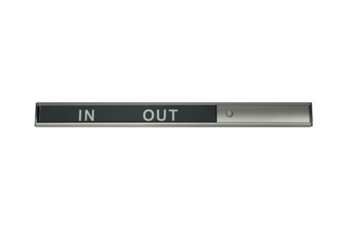 Sign Frame (50*600mm - IN/OUT Slide and Message Strip) Sign Frame (50*600mm - IN/OUT Slide and Message Strip)