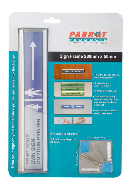 Sign Frame (50*280mm - Retail Pack) Sign Frame (50*280mm - Retail Pack)