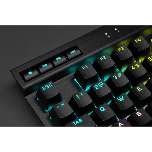 Corsair K70 TKL Champion serijos klaviat?ra (CH-911901A-NA), Tenkeyless (80 - 87%), Opto-mechanical key switch, RGB LED Corsair K70 TKL Champion serijos klaviat?ra (CH-911901A-NA), Tenkeyless (80 - 87%), Opto-mechanical key switch, RGB LED