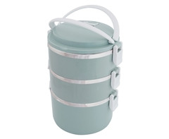 Stackable 3-Layer Lunch Container Set - GSR - P2649