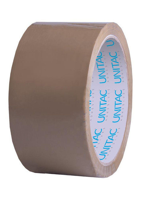 UNITAC Unitac 48 x 50m - Buff Tape -Single UNITAC Unitac 48 x 50m - Buff Tape -Single