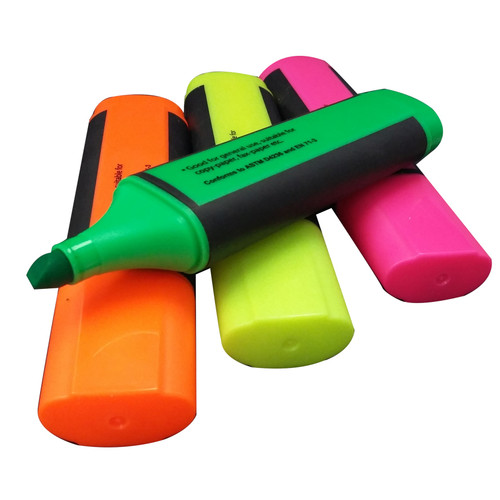 CROXLEY CREATE Green Highlighter Carded Each-MAR1304