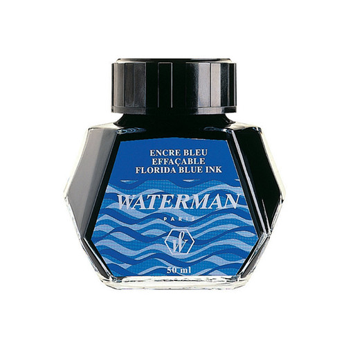 WATERMAN Fountain Pen Ink Bottle 50ml - Blue-NS0110720