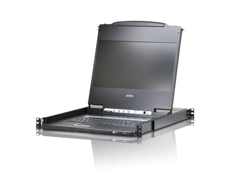 ATEN CL6700MW, 1920 x 1080 pixels, Full HD, Rack mounting, 19.4 W, 1U, Black ATEN CL6700MW, 1920 x 1080 pixels, Full HD, Rack mounting, 19.4 W, 1U, Black