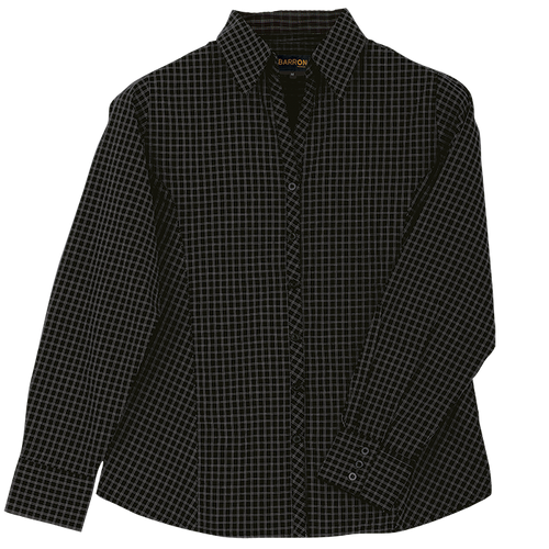 Pioneer Check Blouse Long Sleeve Ladies
