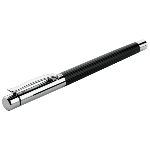 Brass Rollerball Pen with Columned Barrel