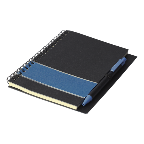 Coloured Stripe Notebook with Pen Coloured Stripe Notebook with Pen