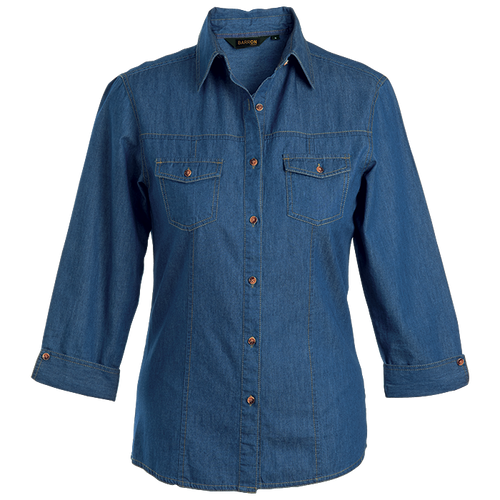 Denver Denim Blouse Ladies Denver Denim Blouse Ladies