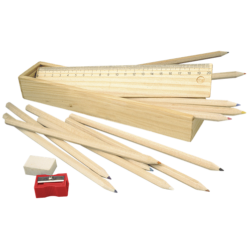 Stationery Set in Wooden Box