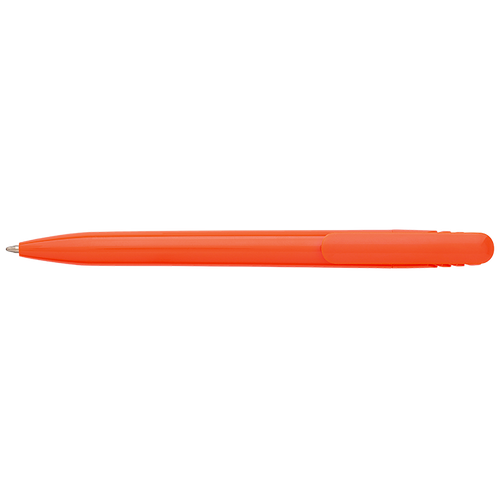 Solid Colour Ballpoint Pen with Matching Coloured Clip