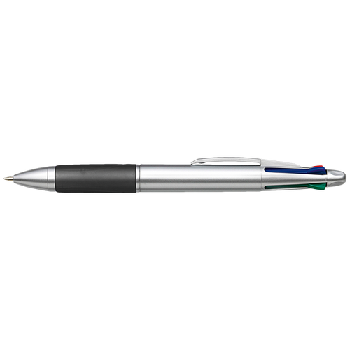 4 Colour Ballpoint Pen with Rubber Grip 4 Colour Ballpoint Pen with Rubber Grip