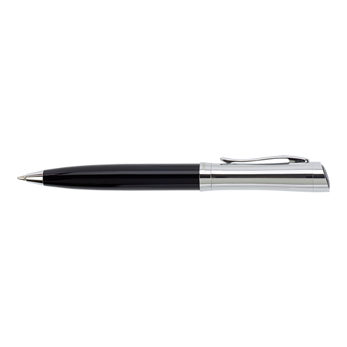 Charles Dickens Ballpoint Pen With Chrome Trims